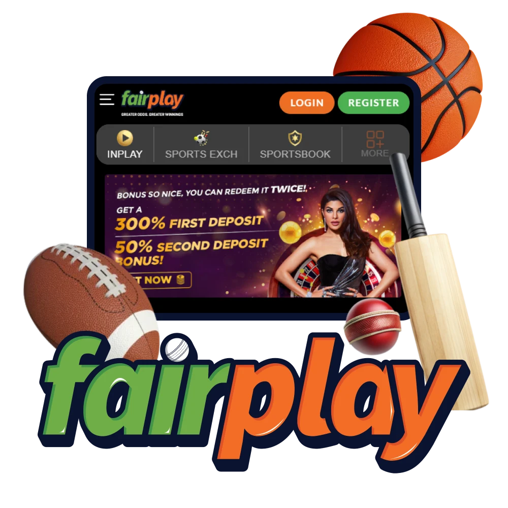 Join FairPlay and start playing games and betting on sports.