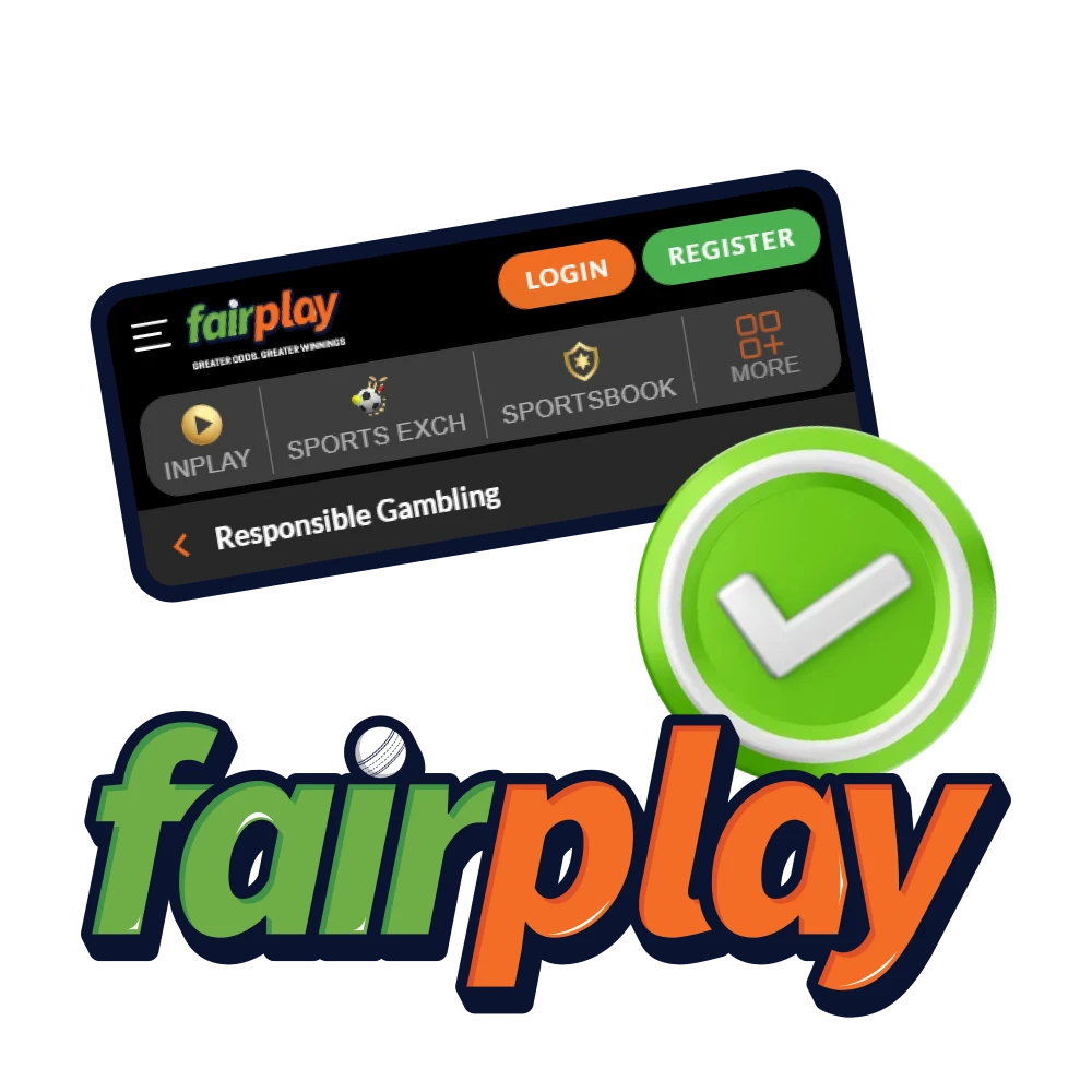 FairPlay supports the responsible gaming policy.